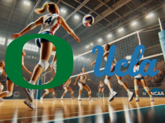 Oregon Ducks at UCLA Bruins Women's Volleyball